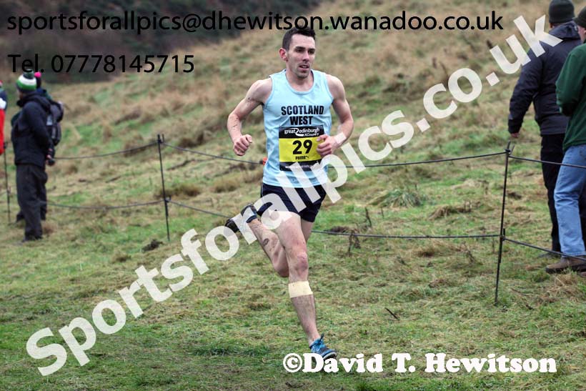 Celtic Nations senior and junior mens Great Edinburgh Cross Country. Photo: David T. Hewitson/Sports for All Pics
